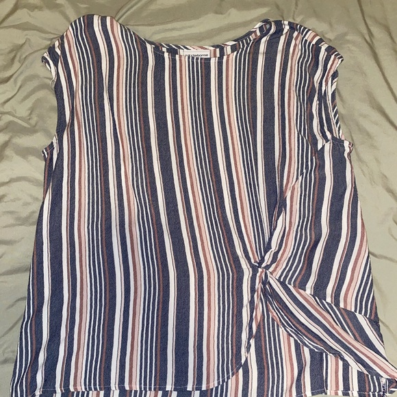 Liz Claiborne striped top - Picture 2 of 2